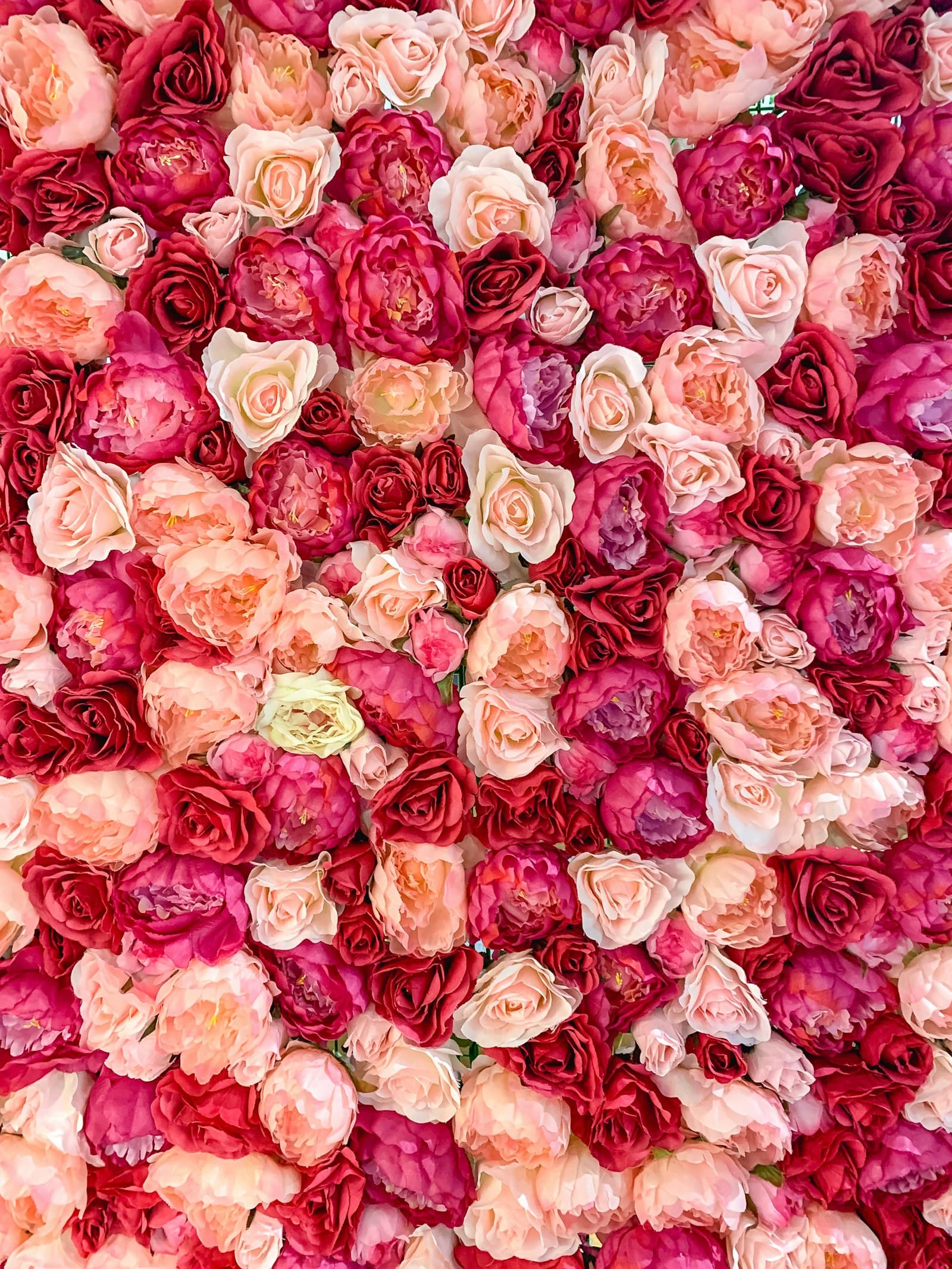 Décor de mariage : Photobooth fleuri